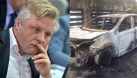 Секретарю Рівнеради спалили автомобіль (ФОТО)