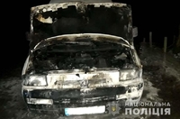 Мисливцю на Рівненщині підпалили авто (ФОТО)