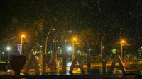 Вперше за 29 років в Анталії випав сніг (ФОТО)