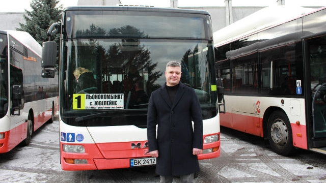 Січень 2020 - Хомич запускає автобуси MAN