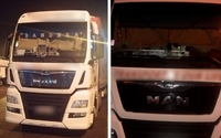 BANDERA: у Польщі скандал через вантажівку з написом «Бандера» латиницею на лобовому склі (ФОТО)