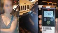 П'яна 20-річна водійка на «Мерсі» спричинила ДТП у центрі Рівного (ВІДЕО)