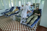 Військові здали кров для онкохворих дітей (ФОТО)