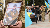 Віддав своє життя за Україну: у Рівному попрощалися із 50-річним Захисником (ФОТО) 