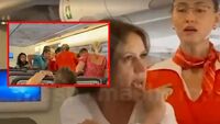 Росіянка влаштувала п'яний дебош у літаку: її зв'язували скотчем (ВІДЕО)