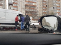 На Макарова у Рівному сталася ДТП (ФОТО)