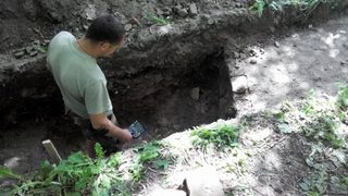 Археологи сканують ґрунт металошукачем