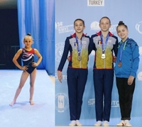 Надія України! Юна гімнастка зі Здолбунова відзначилася на чемпіонаті Європи (ФОТО)
