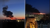 Масштабна пожежа у Луцьку: пролунали чотири потужні вибухи (ВІДЕО)