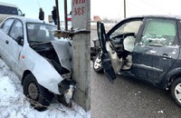 Неподалік Рівного зіткнулися два автомобілі: Один з водіїв – у лікарні