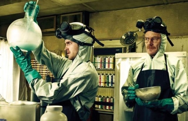 Тут і ще раз далі ми використовуємо наших улюблених "хіміків" із фільму Breaking Bad (Пуститися берега - укр.)