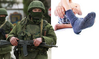 Російські окупанти колекціонують шкарпетки воїнів ЗСУ, тому що «они пиз#атые»