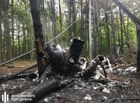 Після катастрофи Мі-8 на Рівненщині заборонили польоти (ВІДЕО)