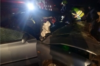 Audi та Volkswagen потрапили у ДТП на Рівненщині: одного з водіїв деблокували рятувальники (ФОТО)