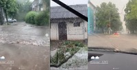 Рівне – затопило: на вулицях ріки із греблями. Град у Шпанові – наробив біди (ФОТО/ВІДЕО)
