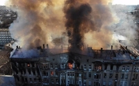 У лікарні помер рятувальник, що працював на пожежі в одеському коледжі (ФОТО)