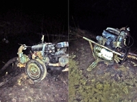 Чия згуба? «Нічийну» мотопомпу виявили у лісгоспі на Рівненщині (ФОТО)