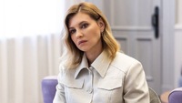 Олена Зеленська розплакалася під час інтерв'ю (ВІДЕО)