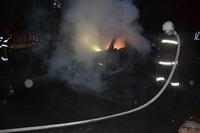 На Рівненщині підпалили два авто, одне з них – чиновника (ФОТО)