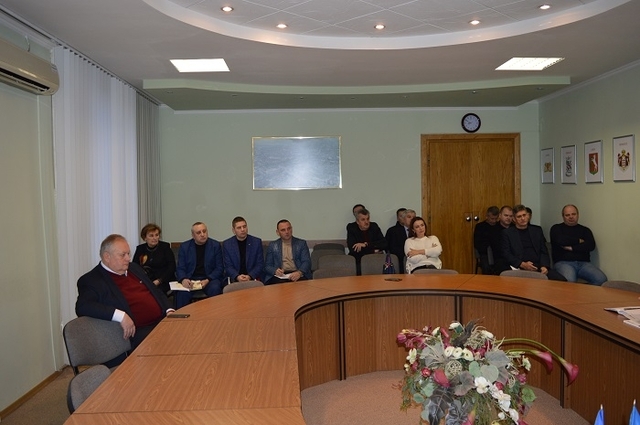 Фото прес-служби Рівнеради. Під час презентації проекту львівської фірми. Четвер, 30 листопада.