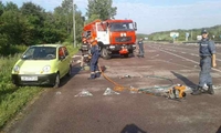 Рятувальники Рівненщини зранку отримали виклики про вибухи, пожежі та ДТП (ФОТО) 
