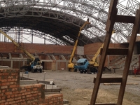 Як зараз виглядає будівництво спорткомплексу на Макарова (ФОТО)