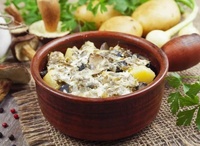 Білі гриби у сметані з картоплею: рецепт делікатесу з лісу 