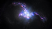 Телескоп Hubble зафіксував унікальні квазари у галактиках, що зливаються. Неймовірне ВІДЕО