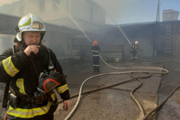 Пожежа в монастирі неподалік Рівного: вогонь поширився на 400 квадратних метрів (ФОТО)