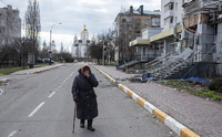 На Рівненщині переселенка з Запоріжжя каже, що у війні винна Україна, бо не хоче домовитися з рф