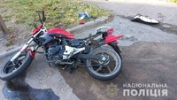Мотоцикліст у Рівному потрапив у ДТП (ФОТО)