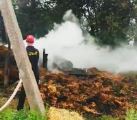 Діти підпалили копицю та знеструмили село на Рівненщині 