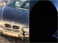 Водія BMW, який спричинив ДТП, кинув авто на дорозі та втік, знайшли (ВІДЕО)