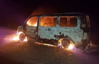 На Рівненщині вщент згорів автомобіль
