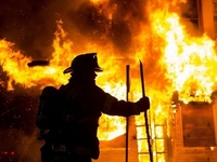 На Рівненщині під час пожежі обгорів чоловік