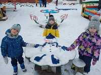 Серед сніговиків, які встигли зліпили на Рівненщині, обрали кращих (ФОТО)