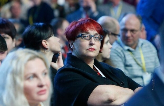 Галина Третьякова --  голова Комітету Верховної Ради України з питань соціальної політики