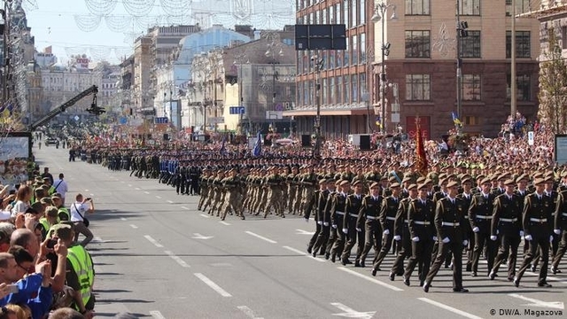 Військовий парад у столиці у 2018 році