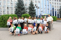 На Рівненщину прибули діти з Луганська (ФОТО)