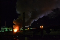 У Рівному загорівся вагон поїзда (ФОТО/ВІДЕО)