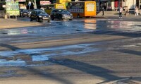 Скільки градусів морозу має бути, щоб у Рівному перестали поливати вулиці? (ФОТО)