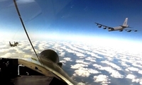 Російські винищувачі перехопили американські бомбардувальники B 52 над Чорним морем (ФОТО/ВІДЕО)