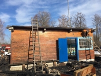 Два житлових будинки горіли вчора на Рівненщині (ФОТО)