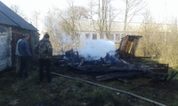На Рівненщині горіли дві будівлі (ФОТО)