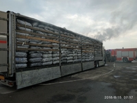 На Рівненщині загорілася вантажівка з вугіллям (ФОТО/ВІДЕО)