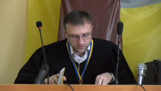 Суддя Віктор Кухарець (Фото Рівне-1)