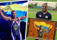 Беленюку презентували портрет з бурштину, а спортсменам – путівки на Чемпіонат світу