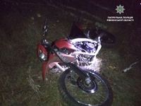 У Рівному спіймали мотоцикліста, який був «під чимось» (ФОТО)
