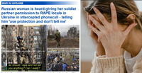 Захід шокований: дружини російських вояків закликають своїх чоловіків – ґвалтувати українок (ФОТО/АУДІО)