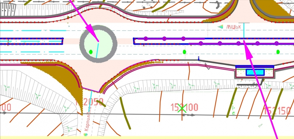 План реконструкції дороги від Луцького кільця